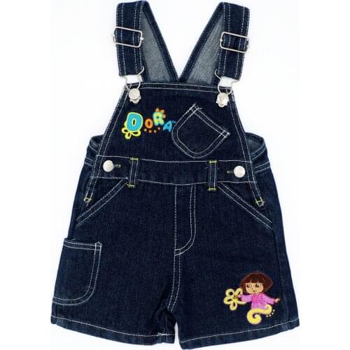 Pattern Random Color 4 Size Baby Boys Girls Bib Pants Children Denim Overall Trousers Kids Clothes Infant Jeans Jumpsuits Pants