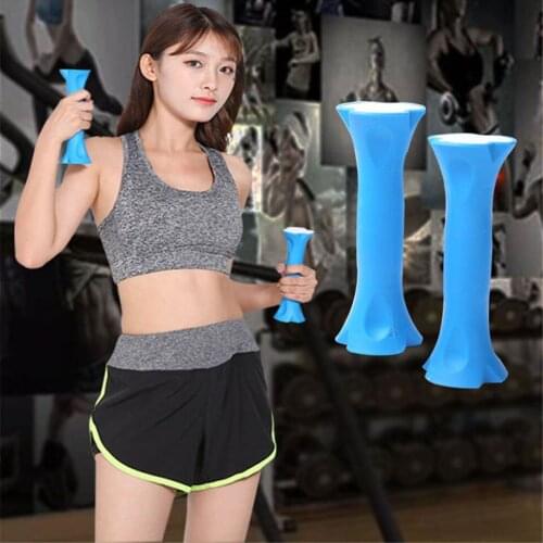 1.4kg/Pair Handheld Dumbbells Women Hand Arm Strength Training Rubber-Coverd Dumbbells Home Gym Yoga Fitness Slimming Equipment