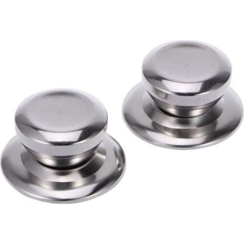 Hot Sale 2Pcs Pot Lid Knobs Pot Lid Cover Knob Handle Universal Kitchen Cookware Lid Replacement