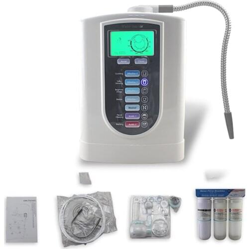 Healthy alkaline water Ionizer machine with Continuous electrolysis system for home use