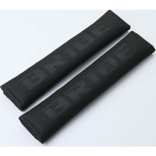 JDM Style Bride Hyper Fabric Seat Belt Cover Shoulder Strap Pad Harness Pads for Universal Car