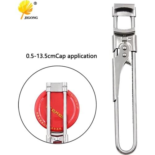 Stainless Steel Can Opener Creative Adjustable Multifunctional Wine Bottle Opener Beer Bottle Can Corkscrew For Home Bar Hotel