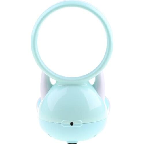 Y98B Cute Cartoon Bladeless Quiet Mini Fan Portable Desktop Air Coolers USB Charging Smart Personal Cooling Tool for Summer