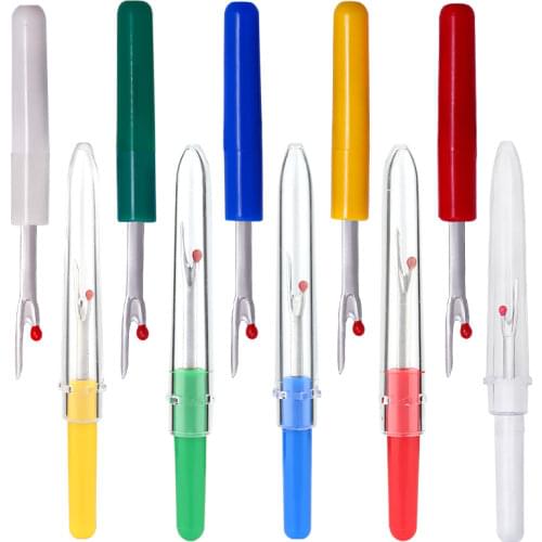 Nonvor Seam Ripper Stitch Unpicker Needle Arts With Plastic Handle Craft Thread Cutter Sewing Embroidery Tools