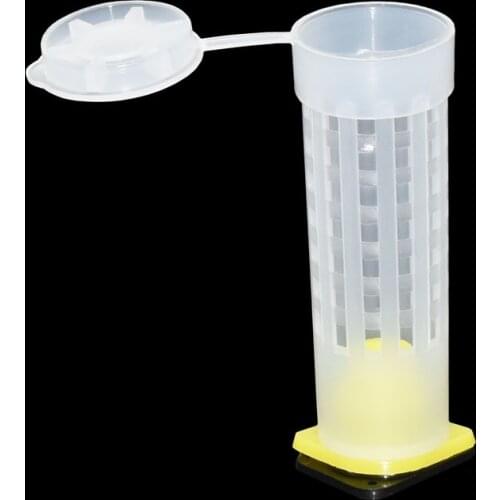 50set Beekeping Tool Rearing Cup Kit Queen Bee Hair Roller Cages W/ Cell Cup Holder and Cell Fixtures Beekeepers Equipment