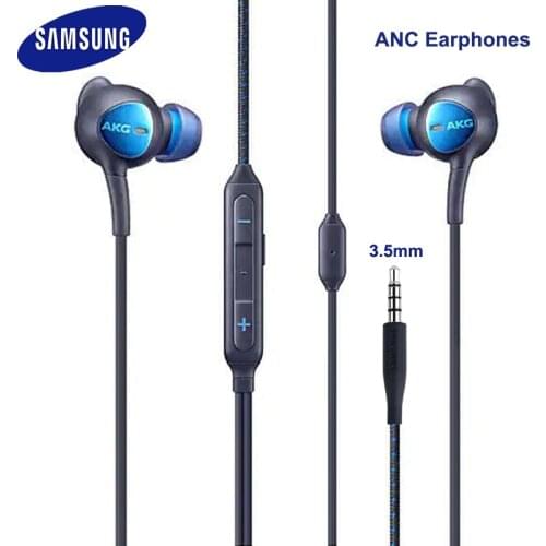 Samsung AKG Earphones 3.5mm ANC In-ear Wired Mic Volume Control Headset for Samsung Galaxy S10 S9 S8 S7 huawei Smartphone
