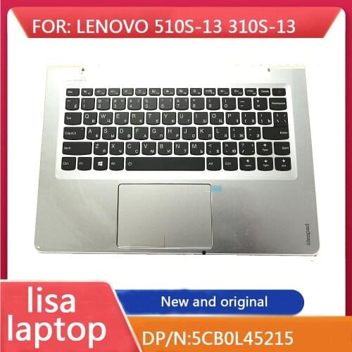 New For Lenovo Ideapad 510S-13 510S-13IKB 510S-13ISK 310S-13 310S-13isk palmrest RU keyboard upper cover Touchpad,5CB0L45215