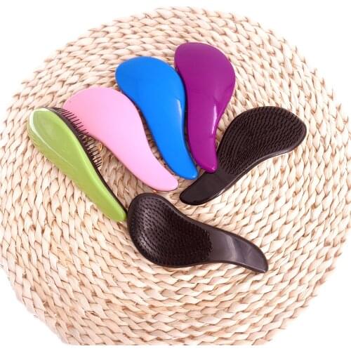 Magic Handle Tangle Detangling Comb Shower Hair Brush detangler Salon Styling Tamer exquite cute useful Tool Hot hairbrush