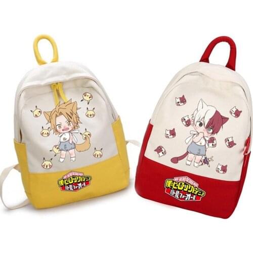 My Boku No Hero Academia School Shoulder Bag Cosplay Backpack Leisure Teentage Laptop Travel Rucksack Gift