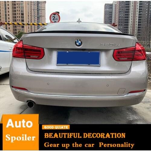 For 2015/16/17/18 BMW 320i 320li 318li 328li Spoiler Sport ABS Material Car Rear Wing Primer Color Trunk Rear Spoiler decoration