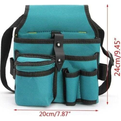 Holder Tool Bags Flexible Lightweight Utility Pouch Electrician Workshop Multi-Pockets Waist