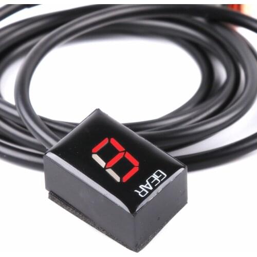 Motorcycle universal gear display LCD digital display gear position display instrument for harley