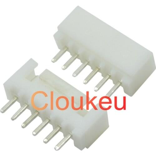 XHB2.54 connector connector straight pin with lock socket with hook anti-dropping 2-12P