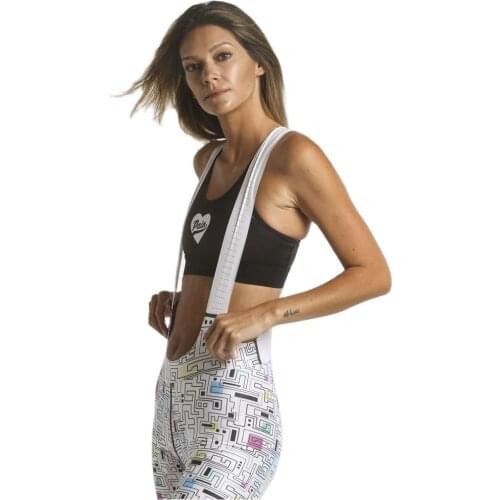 Love The Pian Cycling MTB Bib Shorts Tights Women Summer Lycra Black Jersey Gel Padded Team Pro Road Bike Downhill Mountain Bike