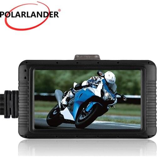 3 inch Front and Rear Lens Black 1080P HD With Line Control USB Motorcycle Electric Vehicle Wide-angle Loop Rrecording DVR