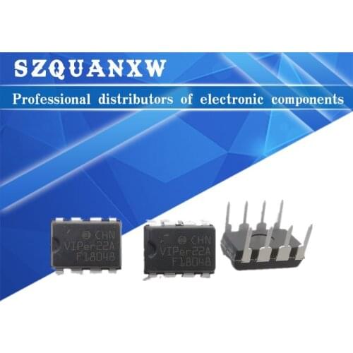 5PCS VIPer22A DIP8 VIPer22 DIP 22A DIP-8 new and original IC