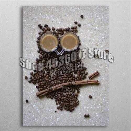 Full Square/Round Drill 5D DIY Diamond Painting Owl Coffee Embroidery art Cross Stitch Mosaic Home Decor gift алмазная вышивка