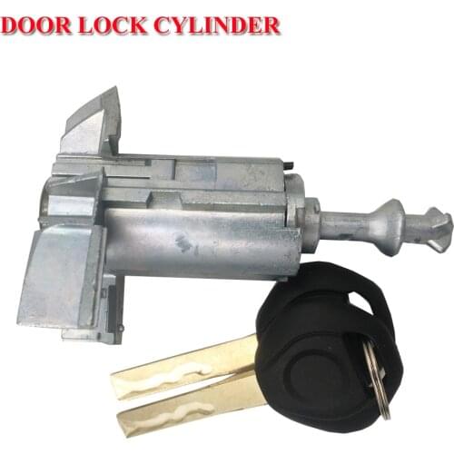 For BMW X5 Aluminium Front Left Driver Side Door Lock Cylinder With Key Ignition Switch 51217035421