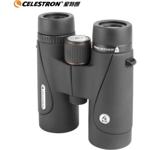 Celestron Trailseeker ED Binocular 8x42 10x42 FMC BaK4 Lens Nitrogen-Purged Waterproof Telescope