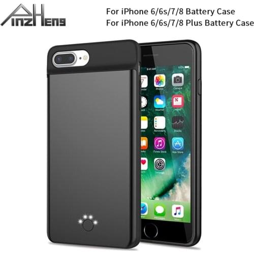 PINZHENG 7000mAh Battery Charger Case For iPhone 6 6S 7 8 Plus Charging Case For iPhone 6 6S 7 8 Battery Case Portable PowerBank