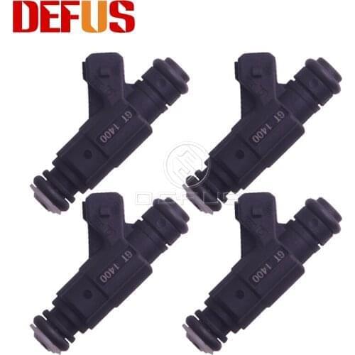 DEFUS 4X GT1400 61MM Short Type Fuel Injection Valve 1400cc Fuel Injectors Auto Part for Mercedes Benz Cars Nozzle Dosing Module