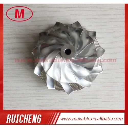GT15-25 50.00/68.01mm 11+0blades high performance point milling turbo billet/milling/aluminum 2618 compressor wheel