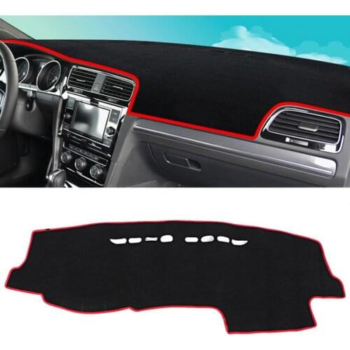 Car Dashboard Cover Photophobism Mat Carpet Light Avoid Pad for Golf 6 2010-2012 high quality car quality