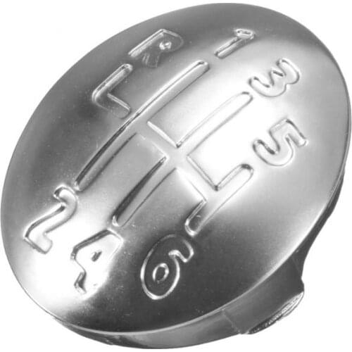 Plastic 5/6 Speed Car Gear Knob Cap Cover Shift Lever Head Cover For Renault Clio Megane Scenic Twingo Chrome Car Accessories