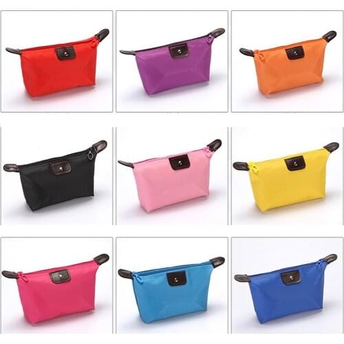 2020 new Convenient and cute cosmetic bag, nylon dumpling cosmetic bag, waterproof storage toilet bag