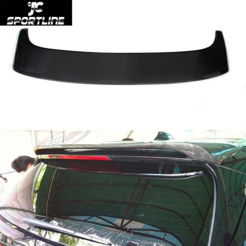 Car-styling Carbon Fiber Auto Rear Roof Spoiler Lip For BMW X5 F15 2014-2016