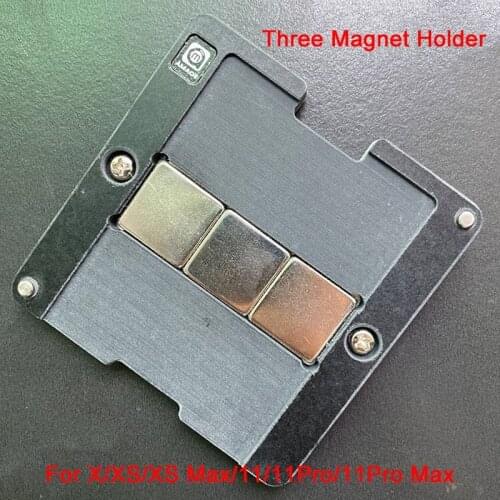 For All Style LCD TV Cell phone IC Chip Magnetic Base Positioning plate BGA Reballing Stencil One Three Four Magnet Module