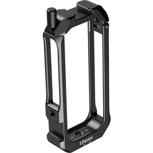 Metal Protective Cage For Insta360 ONE X2 Housing Case With Cold Shoe For Microphone Fill Light And 1/4 Threaded Port Accessoies