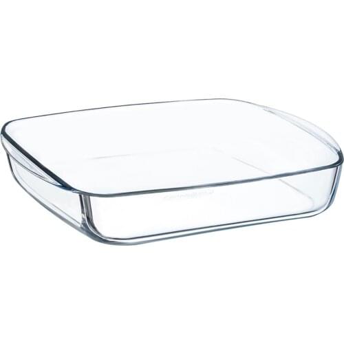 O CUISINE OCUISINE glass-Square fountain oven boron 25X22X5Cm