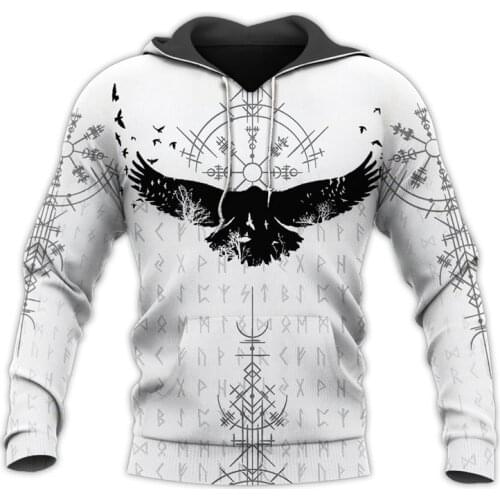 PLstar Cosmos Viking Warrior Tattoo 3D Printed Shirts casual 3D Print Hoodies/Sweatshirt/Zipper Man Women satan Tattoo-45