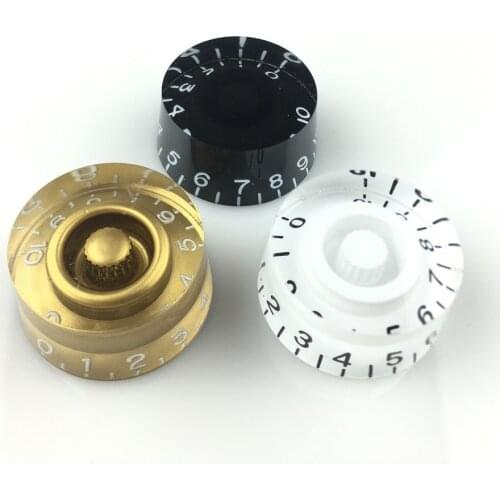 1 Piece volume tone Potentiometer(POT) Knobs For Electric Guitar Bass gear switch cap