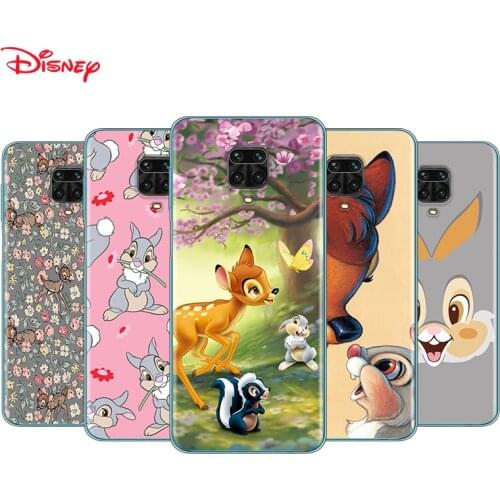 Silicone Cover Bambi Thumper For Xiaomi Redmi Note 10 10S 9 9S Pro Max 9T 8T 8 7 6 5 Pro 5A Phone Case