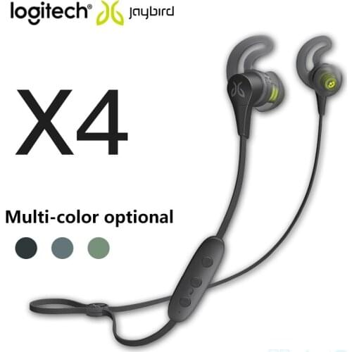 Logitech Jaybird X4 Sport Earphones Waterproof Wireless Bluetooth Play Time 8 Hours It Music A Calls Mobile