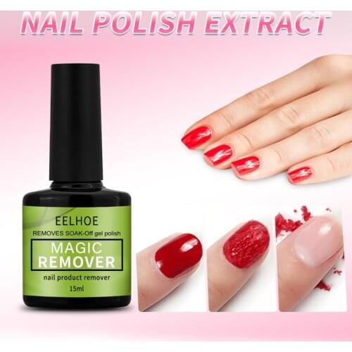 15ml Nail Gel Remover Gel Soak Off Remover Nail Polish Delete Primer Acrylic Clean Degreaser For Nail Art Lacque TSLM1
