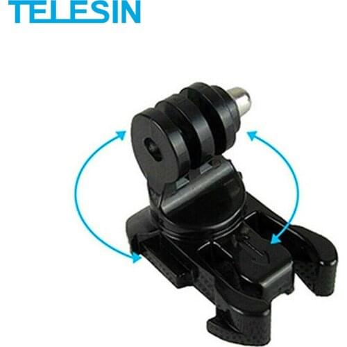 TELESIN 360 Degree Rotation J Hook Buckle Mount Quick Release for GoPro Hero 9 8 7 6 Insta360 Osmo Action SJCAM EKEN Accessories