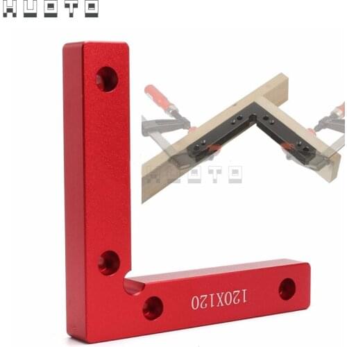 90 Degrees Auxiliary Fixture Splicing Board Positioning Panel Fixed Clip Carpenters Square Ruler L-Shaped Woodworking Tool
