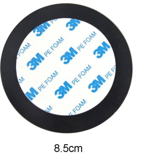 8.5CM Diameter Car Suction Cup Mount Auxiliary Disc 3M Adhesive Pad Plate For Car GPS DV Suction Cup Safe Driving