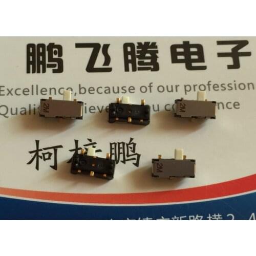 5PCS/lot Original Japanese COPAL CL-SB-12B-12T toggle switch 3 feet 2 gear side dial patch 3 feet sliding