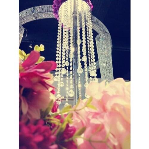 70cm Tall crystal wedding centerpiece table decoration