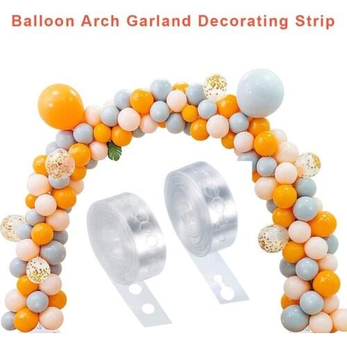 Balloon Accessories 5M Balloon Chain Ribbon Dot Wedding Party Birthday Background Decoration Balloon Chain Arch Balloon Supplies