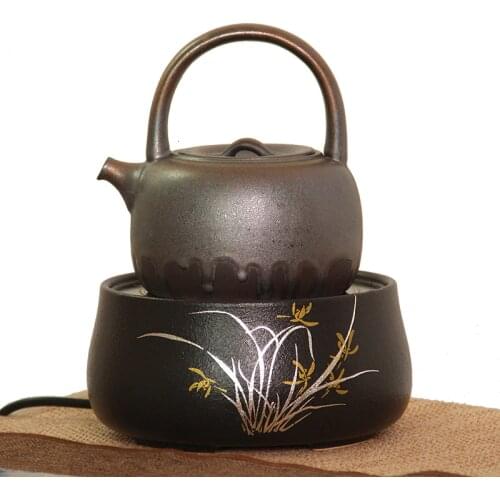 Household Furnace Electric Heating Furnace Mute Iron Pot Pottery Pot Copper Pot Boil Water Furnace Tea Set