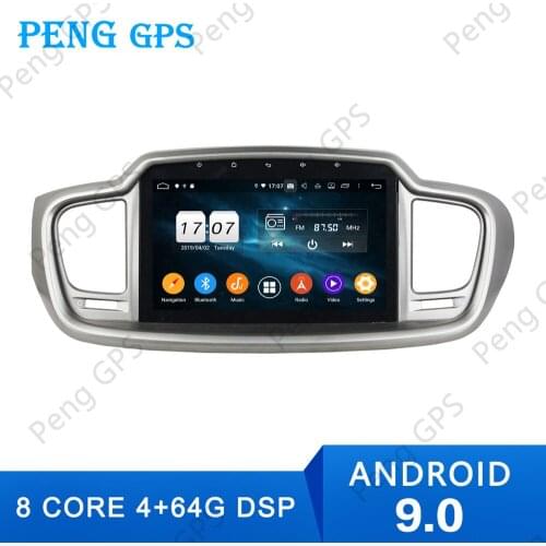 Car Radio Screen for KIA Sorento 2015-2016 GPS Navigation Recorder Headunit Multimedia Player Android 9 DSP 4+64G