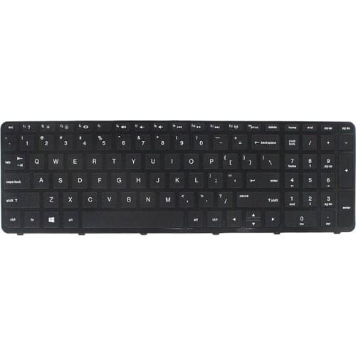 New Notebook Keyboard Key replacement For HP 15-E 15-G 15-N 15-R 15-S Laptops clavier
