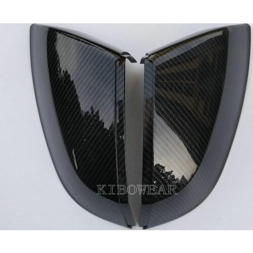 Side Wing Mirror Caps for Audi Q5 FY Q7 4M 2016 2017 2018 2019(Carbon Look) Covers replacement