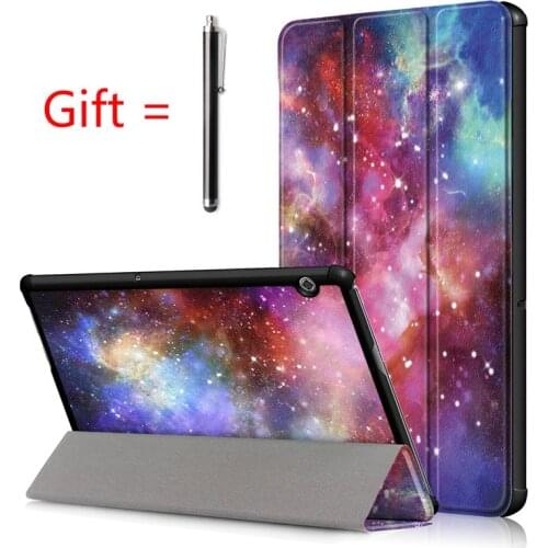 Magnet Leather Cover Case For Huawei MediaPad T5 10 AGS2-W09/L09/L03 10.1inch Tablet Case Slim Flip Cover for HUAWEI T5 10 Cases