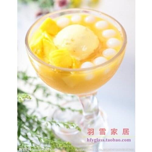 The new special export the dessert ice cream cup of ice cream cup ice sand glass cup of fruit salad cup